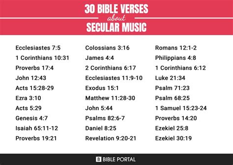 what does god say about secular music? the importance of finding balance in our spiritual lives